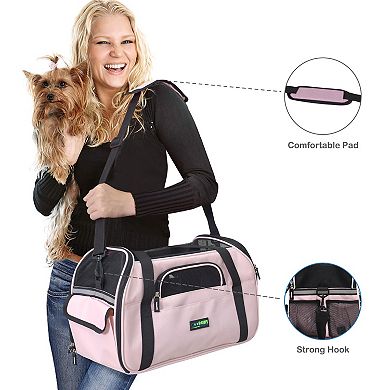 GOOPAWS Soft-Sided Dog & Cat Carrier Bag