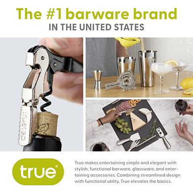 Black Lever Corkscrew by True