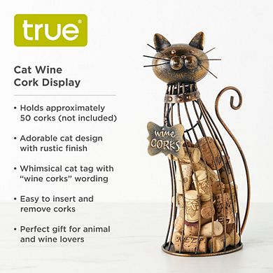Cat Wine Cork Display