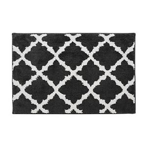Product image of Bibb Home 1-2 Pack Trellis Micro Shag Bath Rugs