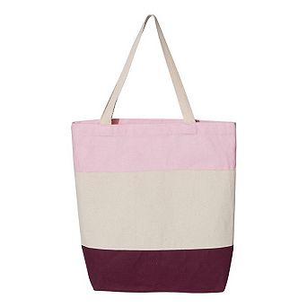 Q-Tees 11L Tri-Color Tote