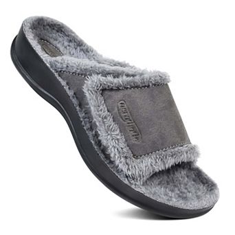 Aerothotic - Hadley Cozy Faux Fur Slipper