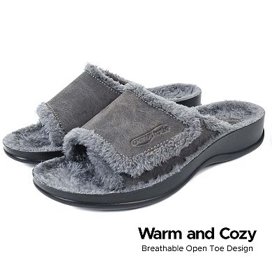 Aerothotic - Hadley Cozy Faux Fur Slipper