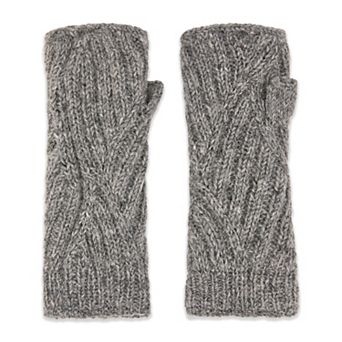 Feelgoodz Women’s Artisan Hand-Knit Vienna Winter Wool Half Mitten