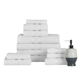 Bibb Home 12 pc Towel Set