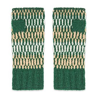 Feelgoodz Women’s Artisan Hand-Knit Adirondack Winter Wool Half Mitten