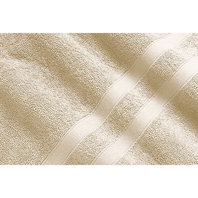Bibb Home 6-Piece Zero Twist Towel Set