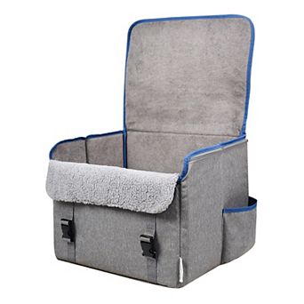 GOOPAWS Briefcase Shape Dog Booster Car Seat