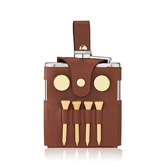 Golfer's Flask and Accessory Set by True