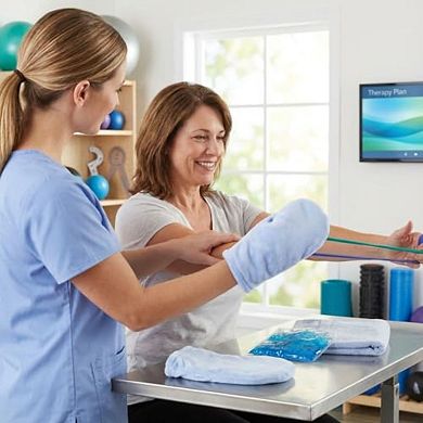 Microwaveable Comfort Mitts, Herbal Hand Warmers for Stress, Arthritis & Joint Pain (Lavender)