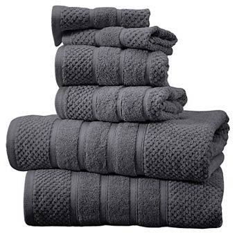 Bibb Home 6 pc Towel Set