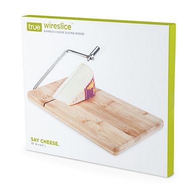 Wireslice Bamboo Cheese Slicing Board by True
