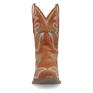 Dingo Flyin' Colors Women's Suede Ankle Boots