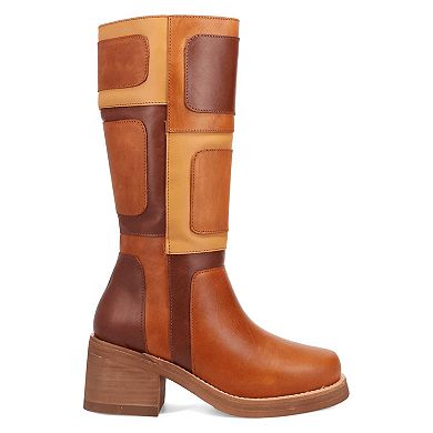 Dingo Patches Women's Leather Knee High Boots