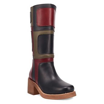 Dingo Patches Women's Leather Knee High Boots