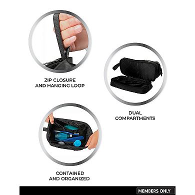 Travel Pouch with Zipper Closure