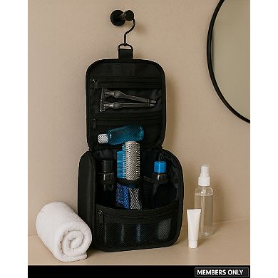 Members Only Hanging Toiletry Bag