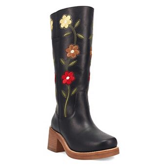 Dingo Bloom Women's Mid-Calf Leather Boots