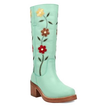 Dingo Bloom Women's Mid-Calf Leather Boots