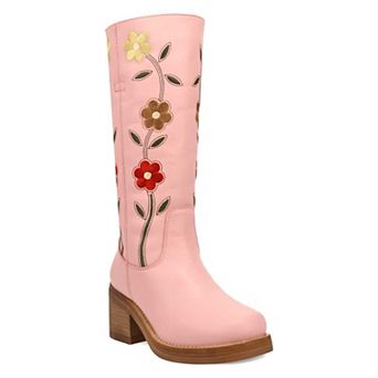 Dingo Bloom Women's Mid-Calf Leather Boots