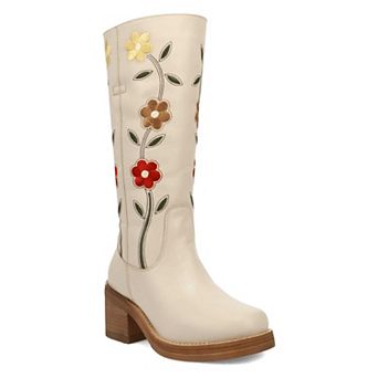 Dingo Bloom Women's Mid-Calf Leather Boots