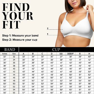 The Brigitte Full Coverage - Lightly Padded Wireless T-Shirt Bra