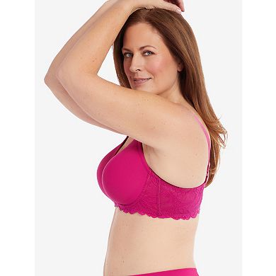 The Zoey Lace Band Lightly Padded Wireless T-Shirt Bra