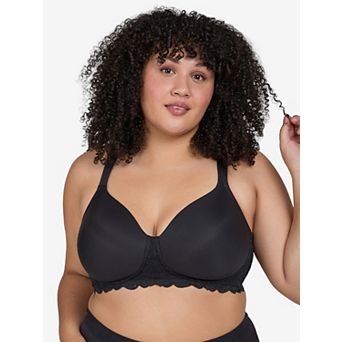 The Zoey Lace Band Lightly Padded Wireless T-Shirt Bra