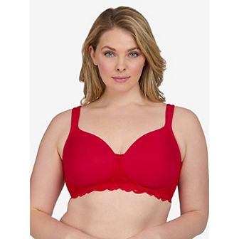 The Zoey Lace Band Lightly Padded Wireless T-Shirt Bra