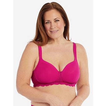 The Zoey Lace Band Lightly Padded Wireless T-Shirt Bra