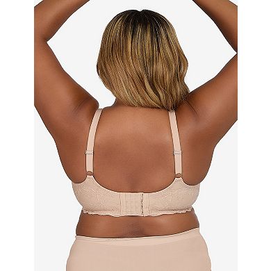 The Willow - Lightly Padded Lace Plunge Underwire Bra