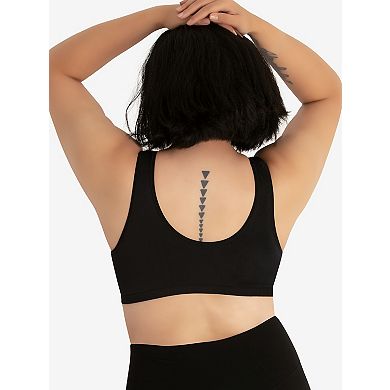 The Charlene - Seamless Comfort Crossover with Mesh