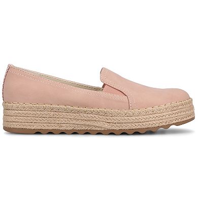 Journee Catalina Women's Slip-On Round Toe Espadrille Shoes