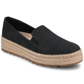 Journee Catalina Women's Slip-On Round Toe Espadrille Shoes