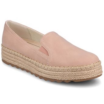Journee Catalina Women's Slip-On Round Toe Espadrille Shoes