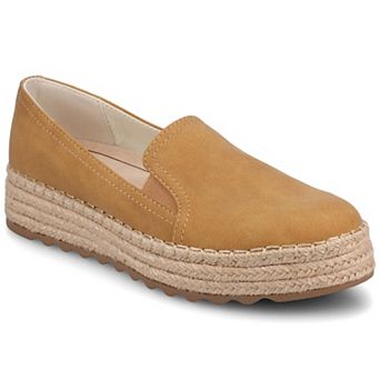 Journee Catalina Women's Slip-On Round Toe Espadrille Shoes