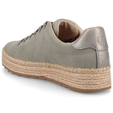 Journee Cosima Women's Lace-Up Round Toe Sneakers
