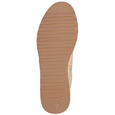 Journee Cosima Women's Lace-Up Round Toe Sneakers