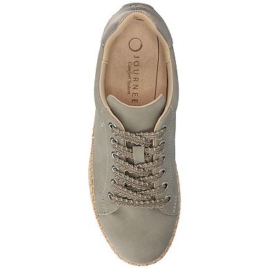 Journee Cosima Women's Lace-Up Round Toe Sneakers