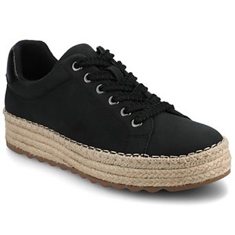 Journee Cosima Women's Lace-Up Round Toe Sneakers