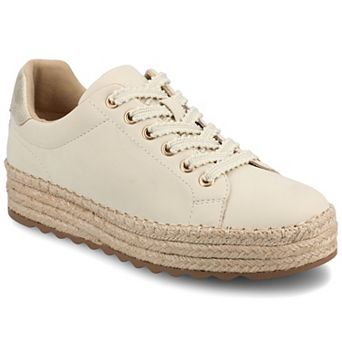 Journee Cosima Women's Lace-Up Round Toe Sneakers