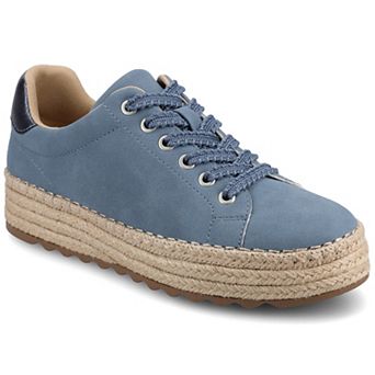 Journee Cosima Women's Lace-Up Round Toe Sneakers