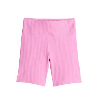 Girls 6-20 SO® High-Rise Ribbed Bike Shorts in Regular & Plus Size