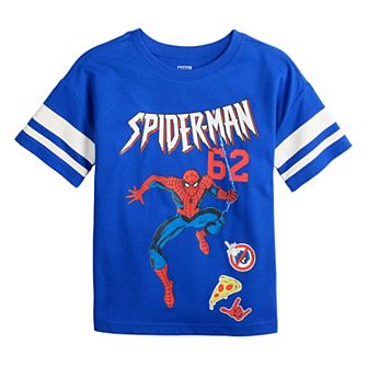 Boys 4-12 Jumping Beans® Marvel Spider-Man 62 Varsity Tee