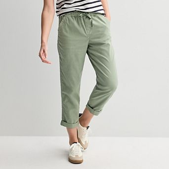Women's Sonoma Goods For Life® Easy Paper Bag Waist Capri