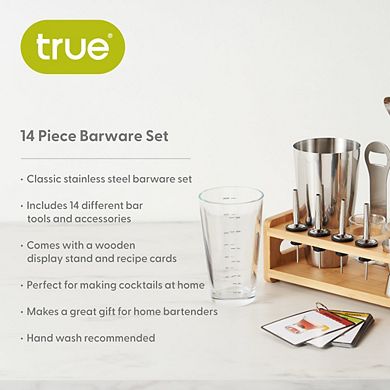 14 Piece Barware Set by True