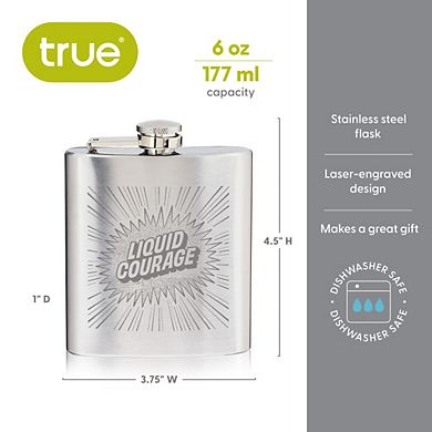 Liquid Courage Stainless Steel Flask