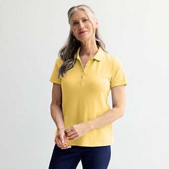 Women's Croft & Barrow® Essential Polo
