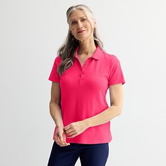 Women's Croft & Barrow® Essential Polo