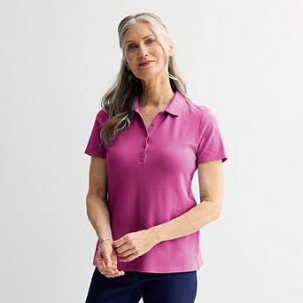 Women's Croft & Barrow® Essential Polo